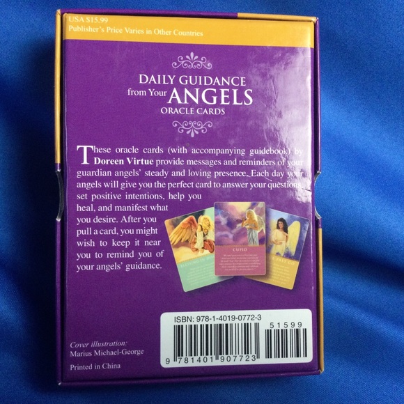 Doreen Virtue Oracle Cards Daily Guidance Complete Guide Book - Picture 5 of 12